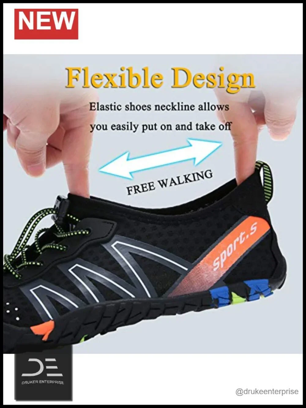 Water Shoes Men Women Barefoot Quick Dry Aqua Swim Pool River Fishing Diving
